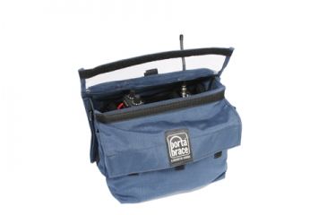 Image of PortaBrace RM-MULTI/D Deluxe Microphone Case - Blue