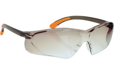 Image of Portwest Fossa Safety Glasses EN166, Smoke, PW15SKR