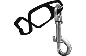 Image of Portwest Glove Clip, Pack 40, Black, A001BKR