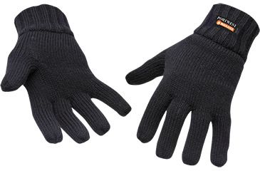 Image of Portwest Insulatex Knit Glove, Black, GL13BKR