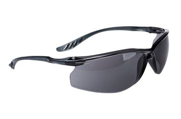 Image of Portwest Lite Safety Glasses, Smoke, PW14SKR