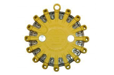 Image of Powerflare Rechargeable PF200 Safety Light w/ CR123 Battery, Amber LED, Yellow Shell PF210R-A-Y