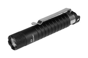 Image of PowerTac E3 Keychain Light - Gen IV, Black, E3-G4