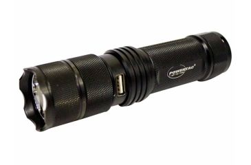 Image of PowerTac Hero Rechargeable Flashlight Gen II, Black, HERO