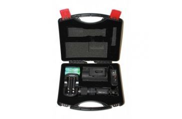 Image of PowerTac Warrior Rechargeable LED Flashlight 650 Lumens, Black