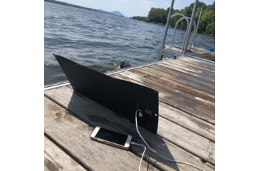 Image of PowerTraveller Falcon 12E Foldable EFTE Solar Panel, Black, One Size, PTL-FLE012