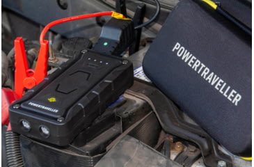 Image of PowerTraveller Redstart 50 Portable Jump Starter, Black, PTL-RSJ050