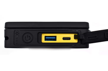 Image of PowerTraveller Solar Adventurer II 10000Mah Solar Charger w/ Integrated Battery, Black, One Size, PTL-SAT040