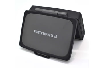 Image of PowerTraveller Solar Adventurer II 10000Mah Solar Charger w/ Integrated Battery, Black, One Size, PTL-SAT040