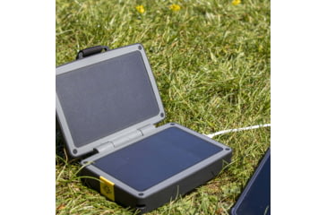 Image of PowerTraveller Solar Adventurer II 10000Mah Solar Charger w/ Integrated Battery, Black, One Size, PTL-SAT040