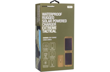 Image of PowerTraveller Tactical Extreme 12,000Mah Solar Kit, Tan, One Size, PTL-EXT001TAC