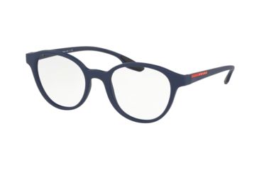 Image of Prada ACTIVE PS01MV Eyeglass Frames TFY1O1-50 - Blue Rubber