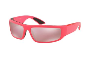 Image of Prada ACTIVE PS02US Sunglasses 3504M2-65 - Pink/Black Frame