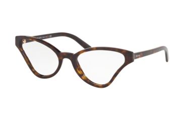 Image of Prada CATWALK PR06XVF Prescription Eyeglasses, 56mm, Havana, PR06XVF-2AU1O1-56-SV