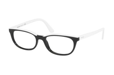 Image of Prada CATWALK PR13VV Bifocal Prescription Eyeglasses, 51mm, Black/White, PR13VV-YC41O1-51-BI