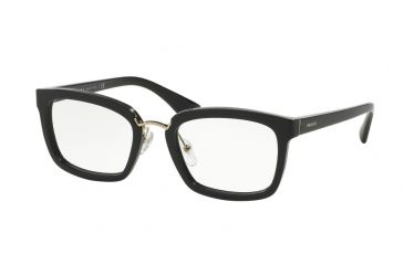 Image of Prada CINEMA' PR09SV Eyeglass Frames 1AB1O1-51 - Black Frame