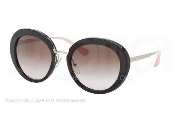 Image of Prada CINEMA' PR16QS Single Vision Prescription Sunglasses PR16QS-DHO0A6-55 - Lens Diameter 55 mm, Frame Color Brown