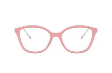 Image of Prada CONCEPTUAL PR11VVF Bifocal Prescription Eyeglasses 3101O1-53 - Opal Pink