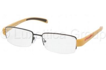 Image of Prada Linea Rosa Eyeglass Frames PS55AV 7AX1O1-5117 - Black 