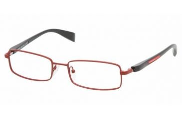 Image of Prada Linea Rosa PS50BV Bifocal Eyeglasses - Coral Demi Matte Frame / 51 mm Prescription Lenses, ACE1O1-5117