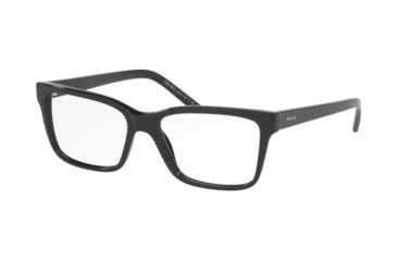 Image of Prada MILLENNIALS PR17VV Progressive Prescription Eyeglasses, 52mm, Black, PR17VV-1AB1O1-52-PRO