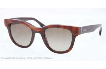 Image of Prada PORTRAIT PR27PS Bifocal Prescription Sunglasses PR27PS-MA41X1-49 - Lens Diameter 49 mm, Lens Diameter 49 mm, Frame Color Top Light Havana/havana