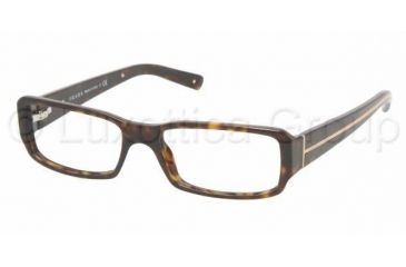 Image of Prada PR02MV Bifocal Eyeglasses - Havana Frame / 52 mm Prescription Lenses, 2AU1O1-5216