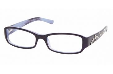 Image of Prada PR15LV Progressive Eyeglasses - Top Violet On Lilac Demo Lens Frame / 51 mm Prescription Lenses, 7ON1O1-5116