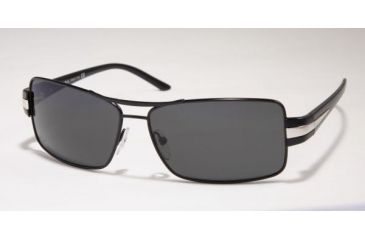 Image of Prada PR65HS SV Prescription Sunglasses - Matte Black Frame / 61 mm Prescription Lenses, 1BO1A1-6114