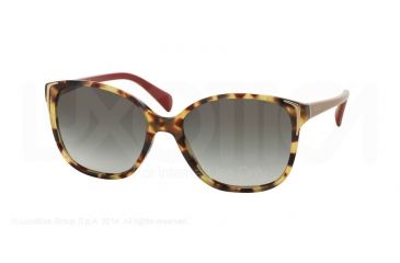 Image of Prada PR01OS Single Vision Prescription Sunglasses PR01OS-7S00A7-55 - Lens Diameter 55 mm, Frame Color Medium Havana