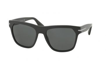 Image of Prada PR03RS Single Vision Prescription Sunglasses PR03RS-TV41A1-55 - Lens Diameter 55 mm, Frame Color Matte Brushed Grey