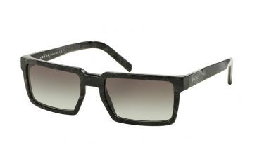 Image of Prada PR03SSF Sunglasses UEK0A7-54 - Black Marble Frame