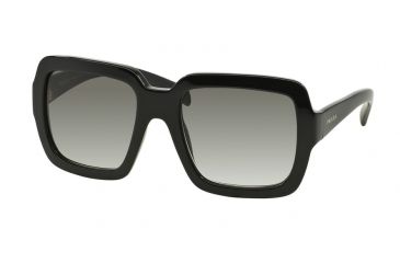 Image of Prada PR07RS Progressive Prescription Sunglasses PR07RS-1AB0A7-56 - Lens Diameter 56 mm, Frame Color Black