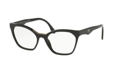 Image of Prada PR09UV Bifocal Prescription Eyeglasses, 52mm, Black, PR09UV-1AB1O1-52-BI