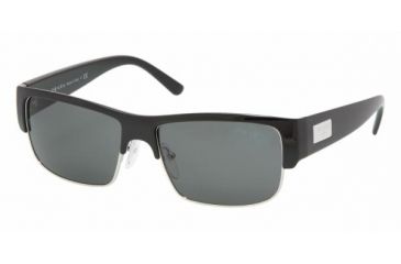 Image of Prada PR11MS #1AB1A1 - Black Frame, Gray Lenses