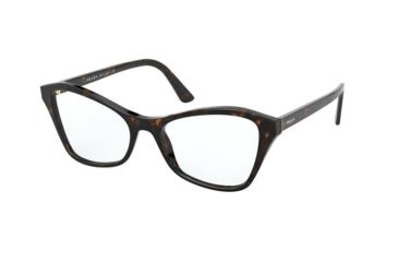 Image of Prada PR11XV Eyeglass Frames 2AU1O1-51 - Havana