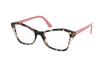 Image of Prada PR11XV Eyeglass Frames UAO1O1-51 - Spotted Opal Brown