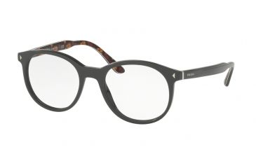 Image of Prada PR14TVF Bifocal Prescription Eyeglasses VAT1O1-52 - Grey Frame