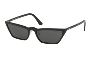 Image of Prada PR19US Prescription Sunglasses, 58mm, Black, PR19US-1AB5S0-58-SV