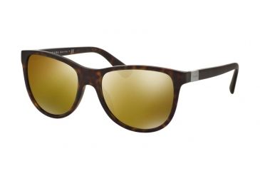 Image of Prada PR20SS Single Vision Prescription Sunglasses PR20SS-HAQ5P0-56 - Lens Diameter 56 mm, Frame Color Matte Havana