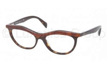 Image of Prada PR23PV Progressive Prescription Eyeglasses MA41O1-5216 - , Demo Lens Lenses