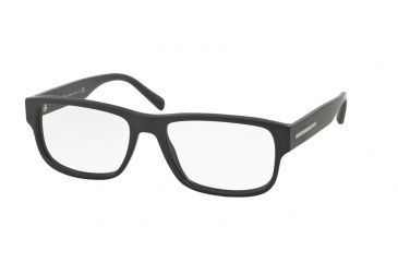 Image of Prada PR23RV Eyeglass Frames TKM1O1-54 - Matte Grey Frame