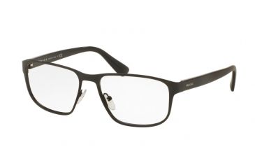 Image of Prada PR56SV Eyeglass Frames 7AX1O1-55 - Black Frame