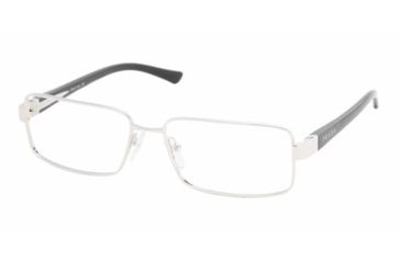 Image of Prada PR61LV #6BA1O1 - Silver Demo Lens Frame