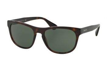Image of PRADA LOGO PR14RS Progressive Prescription Sunglasses PR14RS-2AU3O1-57 - Lens Diameter 57 mm, Frame Color Havana
