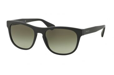 Image of PRADA LOGO PR14RS Progressive Prescription Sunglasses PR14RS-TKM4M1-57 - Lens Diameter 57 mm, Frame Color Matte Grey