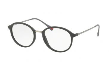 Image of Prada PS01IV Eyeglass Frames TFZ1O1-51 - Grey Rubber Frame