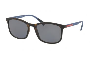 Image of Prada PS01TSF Progressive Prescription Sunglasses, 57mm, Havana Rubber, PS01TSF-U61144-57-PRO
