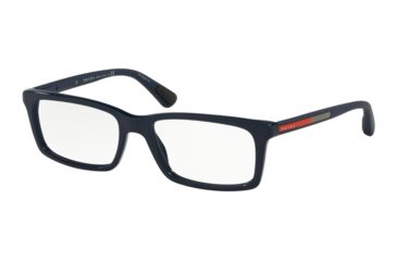 Image of Prada PS02CV Eyeglass Frames 3921O1-55 - Blue Frame