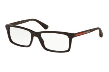 Image of Prada PS02CV Eyeglass Frames UF71O1-55 - Brown Frame